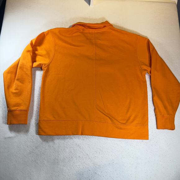 BDG Urban Outfitter 1/4 Zip Polo Men's S Long Sleeve Fleece Spread Collar Pocket - Picture 3 of 12